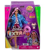 Barbie Extra Ekose Ceketli Bebek HDJ46
