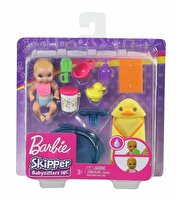 Barbie Bebek Bakıcısı Özellikli Minik Bebekler Banyo Zamanı GHV84