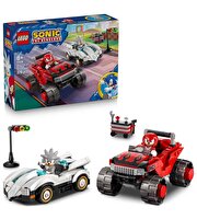 LEGO Sonic the Hedgehog Silver’ın Arabası Knuckles’ın Canavar Kamyonuna Karşı 77118
