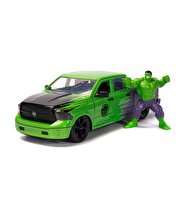 1:24 Marvel Avengers 2014 RAM 1500 Model Araba ve Hulk Figür