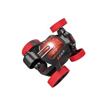 Uzaktan Kumandalı Akrobatik Zıppır Şarjlı Araba Kırmızı