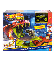 Hot Wheels Monster Trucks Snake Bite Güç Darbesi Oyun Seti JJN44