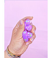 Işıklı Şeffaf Pati Squishy