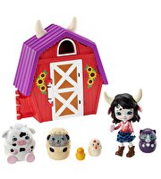 Enchantimals Bebek ve Ev Oyun Seti İnek Cambrie'nin Çiftlik Evi GTM48