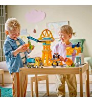 LEGO DUPLO Kasabası 3'ü 1 Arada İnşaat Sahası ve Araçları 10476