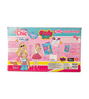 Cindy Makyaj Masalı Dolaplı Oyun Seti Mavi Elbiseli