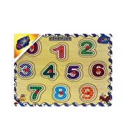 Playwood Ahşap Tutmalı Rakamlar Puzzle