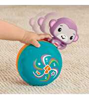 Fisher Price Emekleme Arkadaşı Müzikli Mor Maymun JLB95