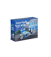Power Planet 66303 Polis Motosikleti Yapım Seti C