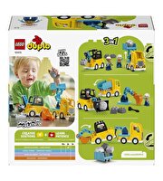 LEGO DUPLO Kasabası 3'ü 1 Arada İnşaat Araçları 10475