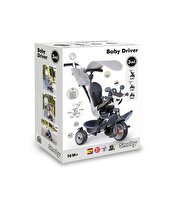 Smoby Baby Driver Gri Üç Tekerlekli Bisiklet