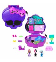 Polly Pocket Monster High Temalı Kompakt Oyun Seti HVV58