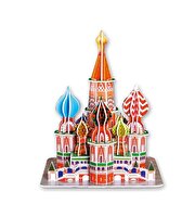 Cubic Fun 3D Puzzle 46 Parça St. Basil's Katedrali Rusya