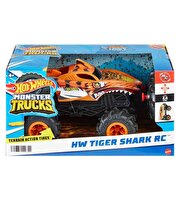 Hot Wheels Monster Trucks 1:24 Tiger Shark Uzaktan Kumandalı Araba HNV03