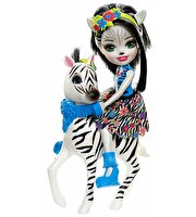 Enchantimals Bebekleri ve Hayvan Arkadaşları Zelene Zebra ve Hoofette FKY75