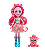 Enchantimals Popüler Karakter Bebekler Texie Tiger ve Sabre HXB97