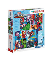 Clementonı Super Hero Puzzle 2x20 Parça
