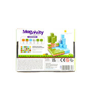 Magnivity Orman Temalı Manyetik Bloklar Kutu 47 Parça