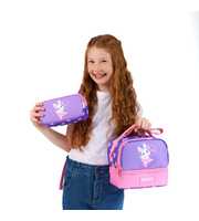 Kaukko Kids Sırt Çantası Cube Rabbit Mor Pembe