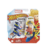 Hot Wheels Skate Parmak Kaykay ve Ayakkabı Captain Marvel HNL75