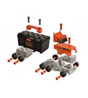 Smoby Black+Decker Alet Çantalı Vinçli Kamyon