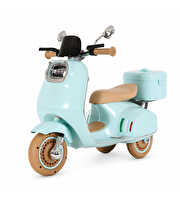 Vespera Pierro Akülü 6V Motor Mavi