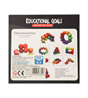 3D Gökkuşağı Renkli Plastik Eğitici Dekompresyon Toplar