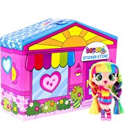 Decora Girlz Bebeği ve Sticker Store Oyun Seti