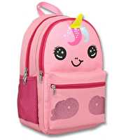 Unicorn Desenli Pembe Okul Çantası