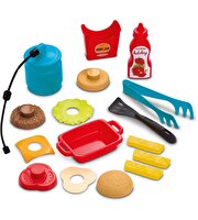 Ecoiffier Burger Barbekü Seti