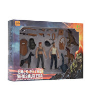 2'li Figürlü Dinozorlu Savunma Seti