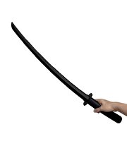 3D Geri Çekilebilir Samuray Kılıcı Siyah