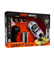 Şarj İstasyonlu Uzaktan Kumandalı Drift Beyaz Araba