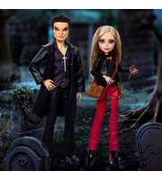 Monster High Skullector Buffy the Vampire Slayer Buffy ve Angel 2'li Bebek Seti JLL00