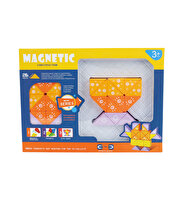Manyetik 26 Parça Zeka Blokları Turuncu
