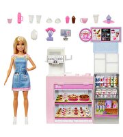 Barbie'nin Kahve Dükkanı Oyun Seti HXN94