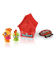 Zomlings İkili Figür ve Kırmızı Ev Seri 1