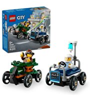 LEGO City Uçak Hastane Yatağına Karşı Yarış Arabası Paketi 60459