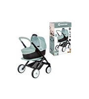 Smoby Maxi Cosi & Quinny Gri 3'ü1 arada Oyuncak Bebek Arabası