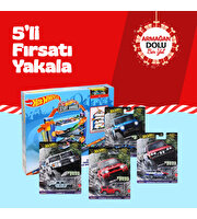 Yılbaşına Özel Hot Wheels 5’li Oyun Seti ve Araba Paketi