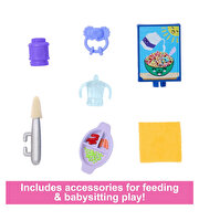 Barbie Bebek Bakıcılığı Oyun Seti HTK34