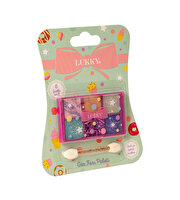 Lukky 6 Renkli̇ Parıltılı Göz Farı Paleti̇ ve Fırçası