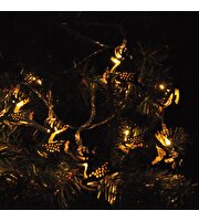 Yılbaşı Pilli Geyik Figürlü Led Işık 3 Metre