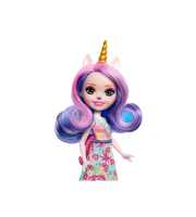 Enchantimals Popüler Karakter Bebekler Ulia Unicorn ve Pacifica HRX84