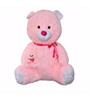 Yavrulu Pembe Ayı 100 Cm