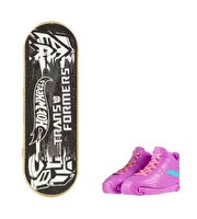 Hot Wheels Skate Parmak Kaykay ve Ayakkabı Paketleri Megatron HVK37
