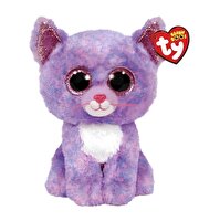 TY Beanie Boos Mor Kedi Cassidy 33 Cm