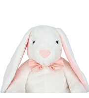 Papyonlu Uzun Kulak Tavşan Ekru 60 Cm