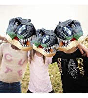 Işıklı ve Sesli T-Rex Maskesi