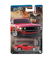 Hot Wheels Silver Series Araba 69 Ford Mustang Boss 302 JBY51